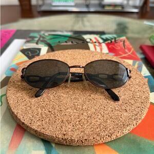 Fendi Women's Vintage 135mm Oval Frame Sunglasses